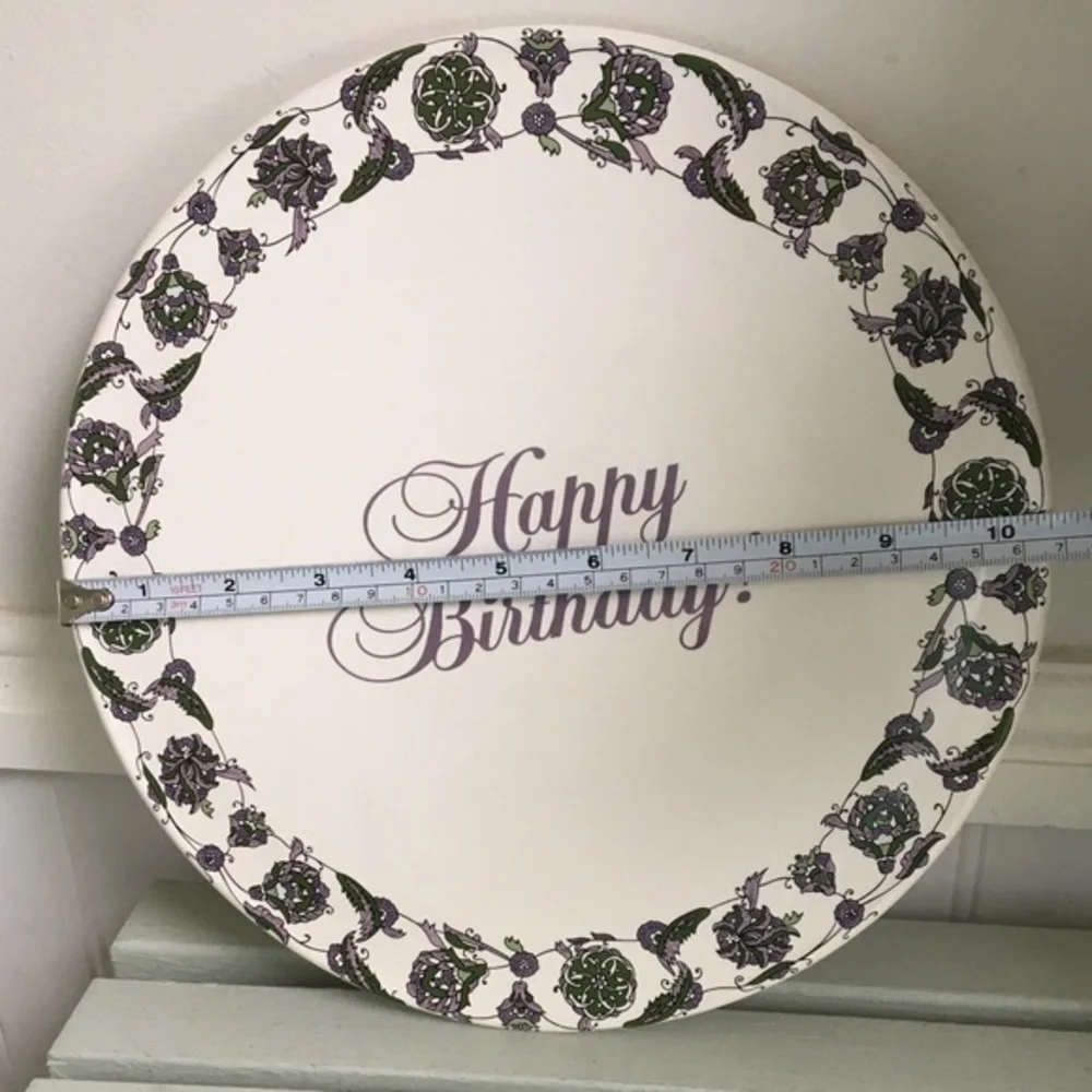 Avon President’s Club Happy Birthday Cake Plate